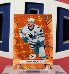Tomas Hertl 2022-23 - Orange Parralel Ud Ice #68 Upper Deck